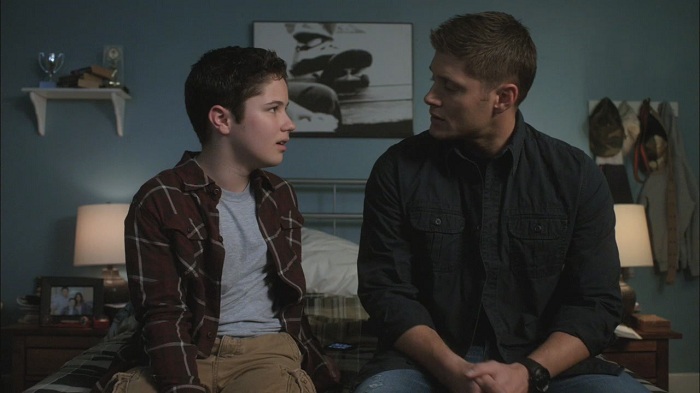 Ben showing his feelings to Dean...